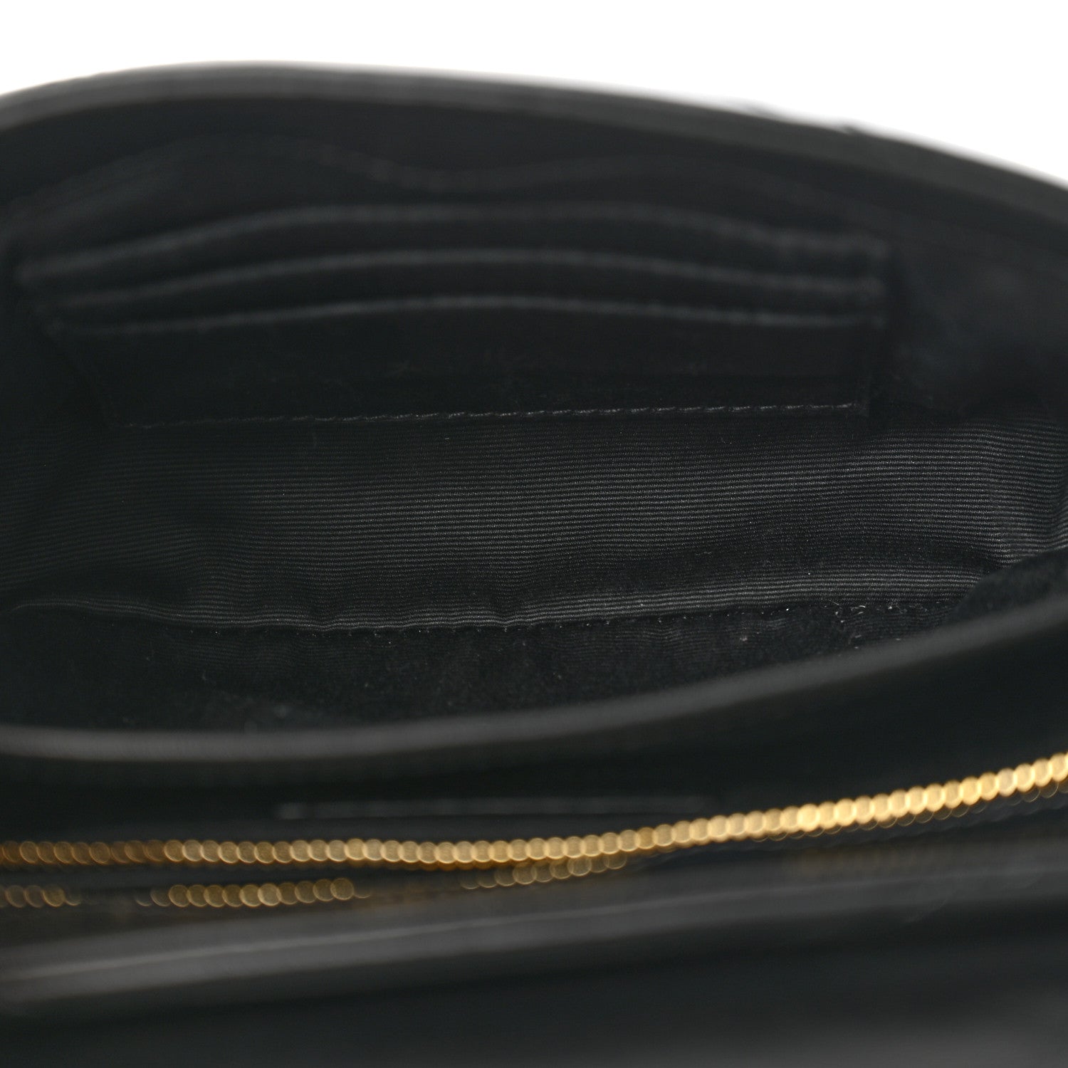 Saint Laurent Calfskin Y Quilted Monogram Toy Loulou Crossbody Bag Black 5 of 12