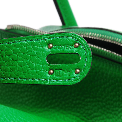 Hermes Taurillon Clemence Lindy 34 Bambou Bamboo 11 of 17