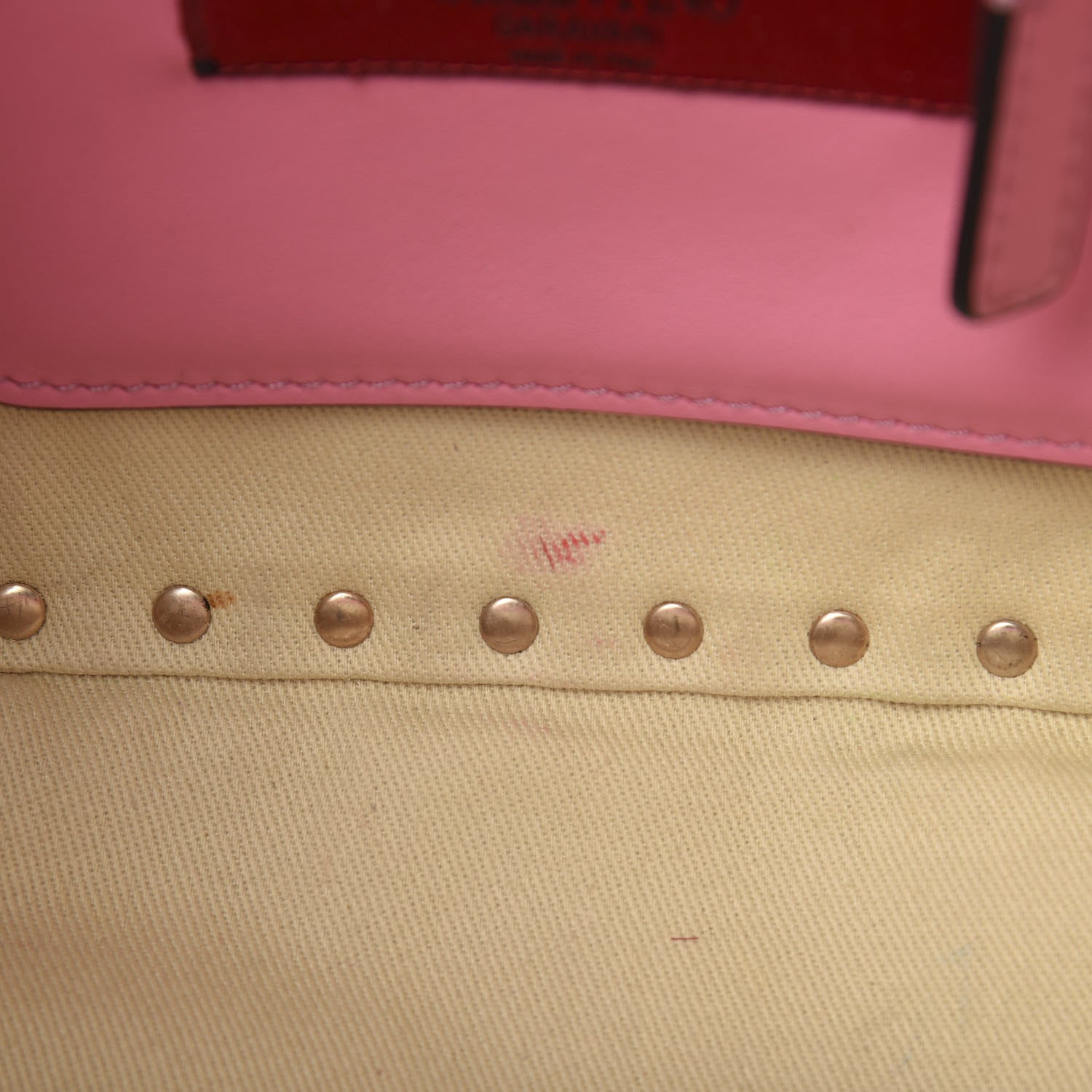 Valentino Garavani Vitello Mini Rockstud Tote Ninphea 8 of 16