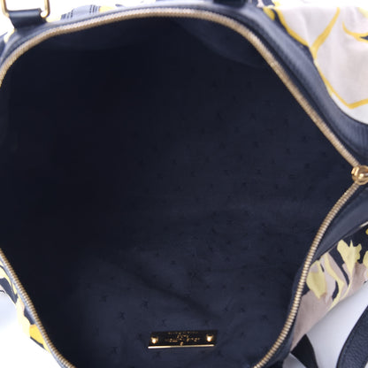 Louis Vuitton Canvas Floral Canwan Keepall Bandouliere 50 5 of 16