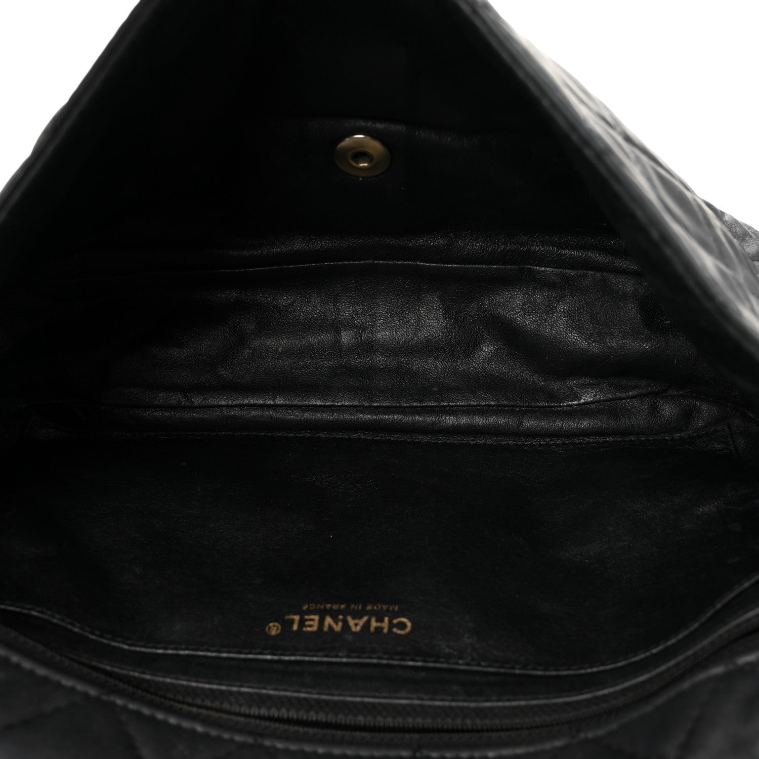 Chanel Lambskin Quilted Medium Precious Jewel Single Flap Black 5 of 13
