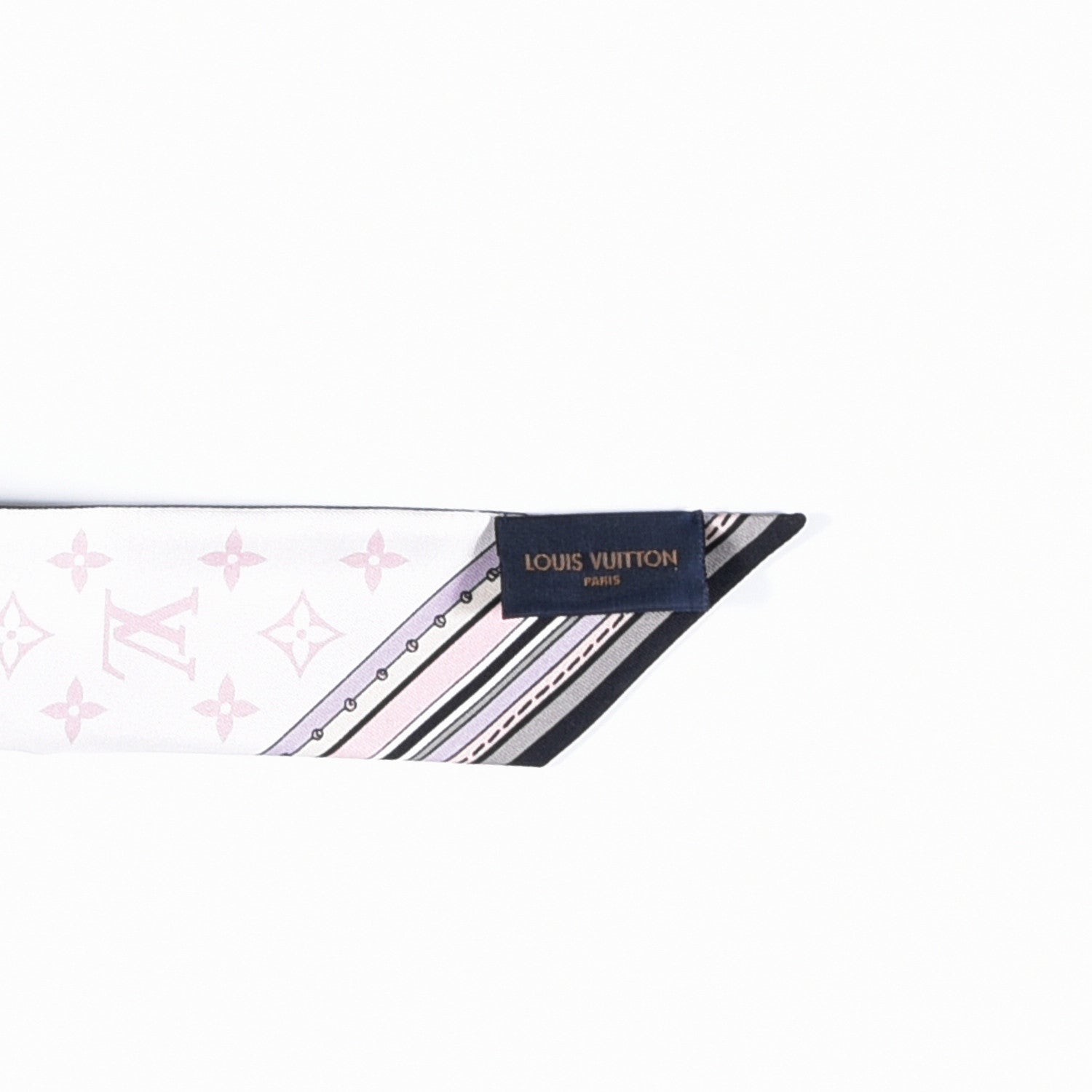 Louis Vuitton Silk Monogram Essentials LV BB Bandeau Light Pink 3 of 4