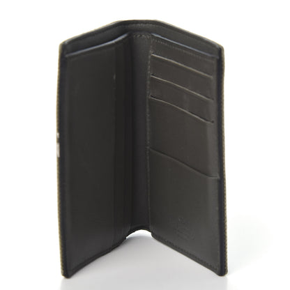 Valentino Garavani Canvas Rockstud VLTN Bi-Fold Wallet Olive 5 of 6