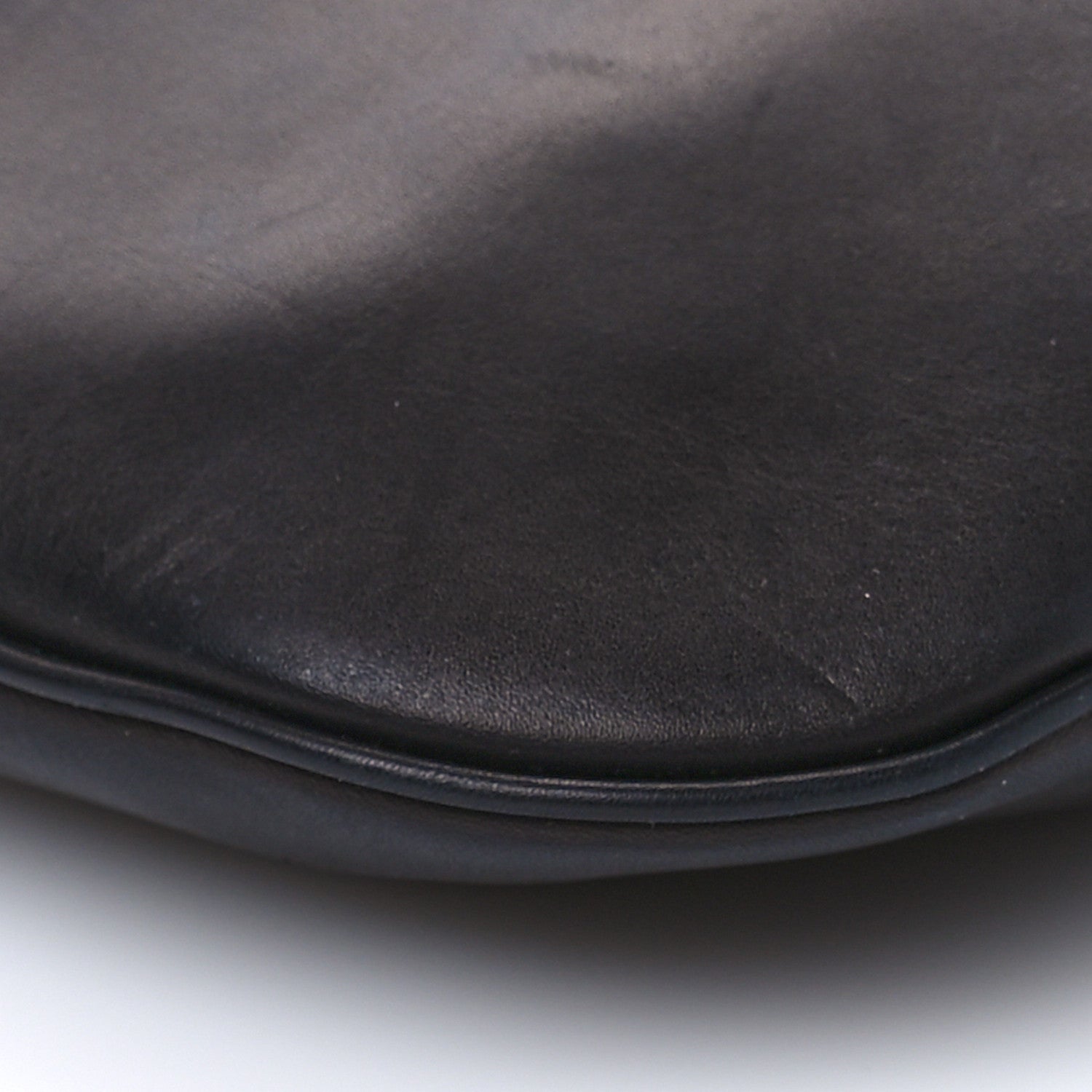 Saint Laurent Calfskin Medium Paris VII Flat Hobo Black 6 of 8