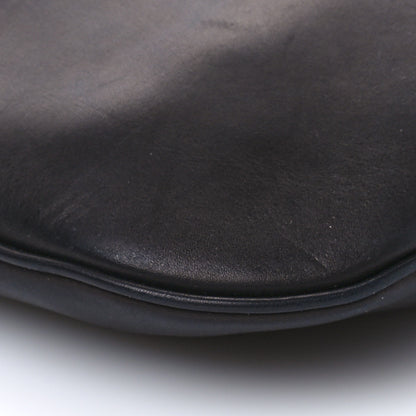 Saint Laurent Calfskin Medium Paris VII Flat Hobo Black 6 of 8