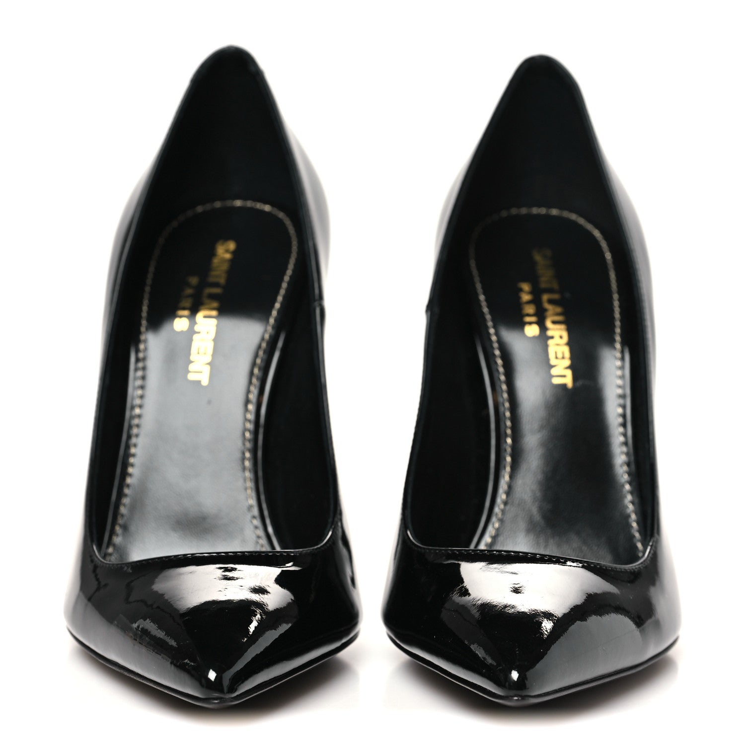 Saint Laurent Patent Opyum 110 Pumps 36.5 Black 3 of 9