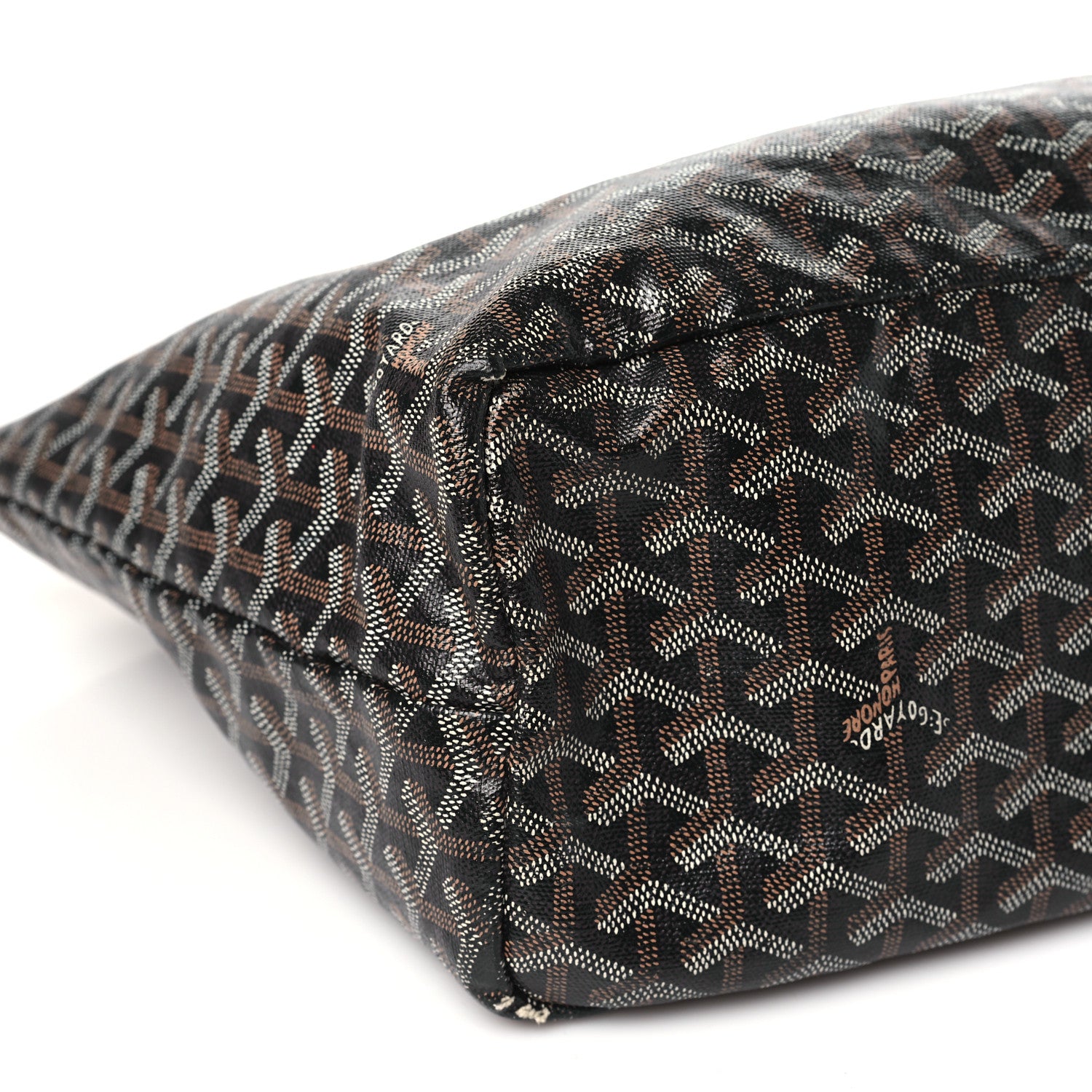 Goyard Goyardine Saint Louis PM Black Gold 9 of 26
