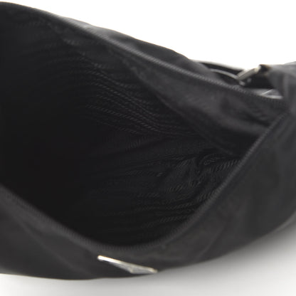 Prada Tessuto Nylon Shoulder Bag Black 5 of 10