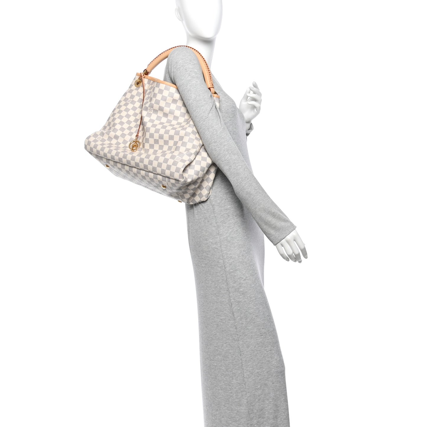 Damier Azur Artsy MM