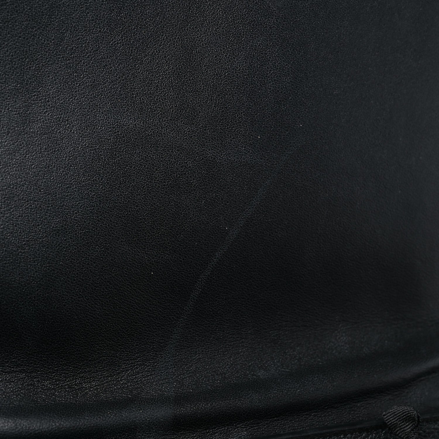 Celine Drummed Calfskin Suede Small Trapeze Black 13 of 15