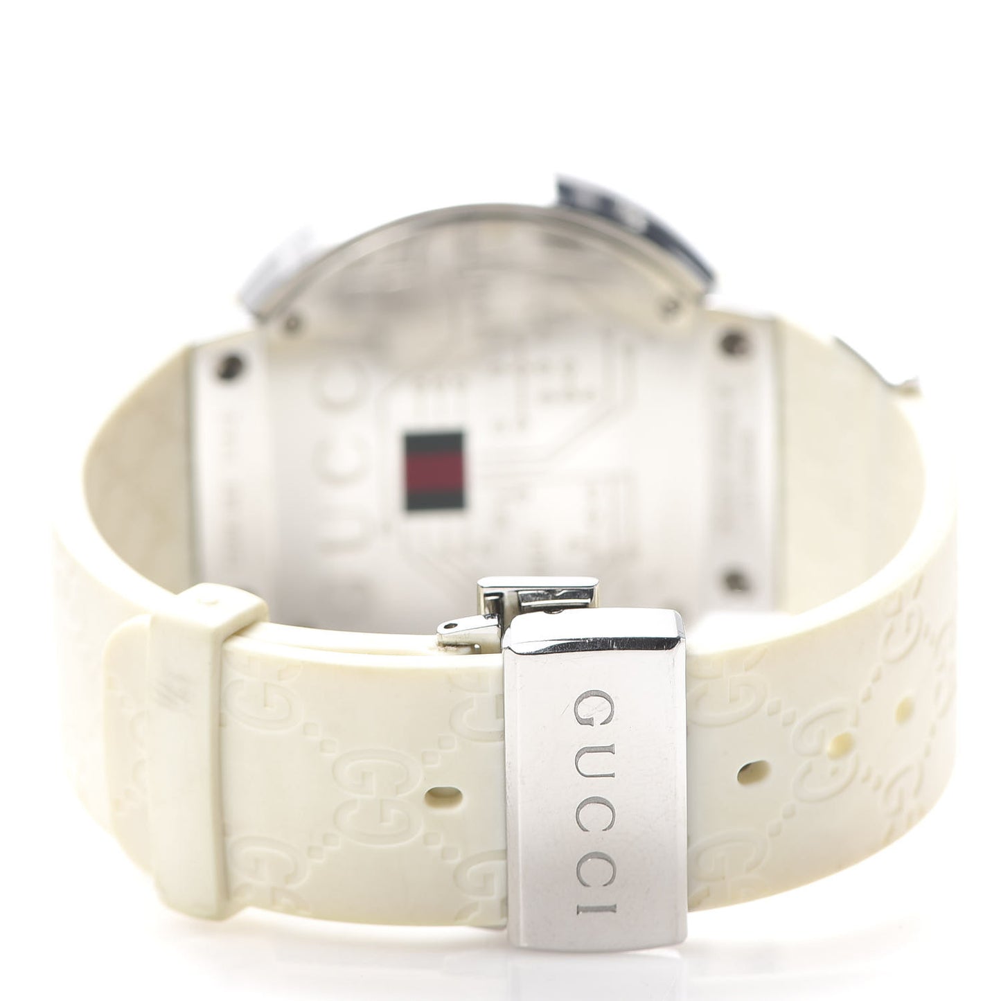 Stainless Steel Rubber 45mm Digital I-Gucci Web Watch