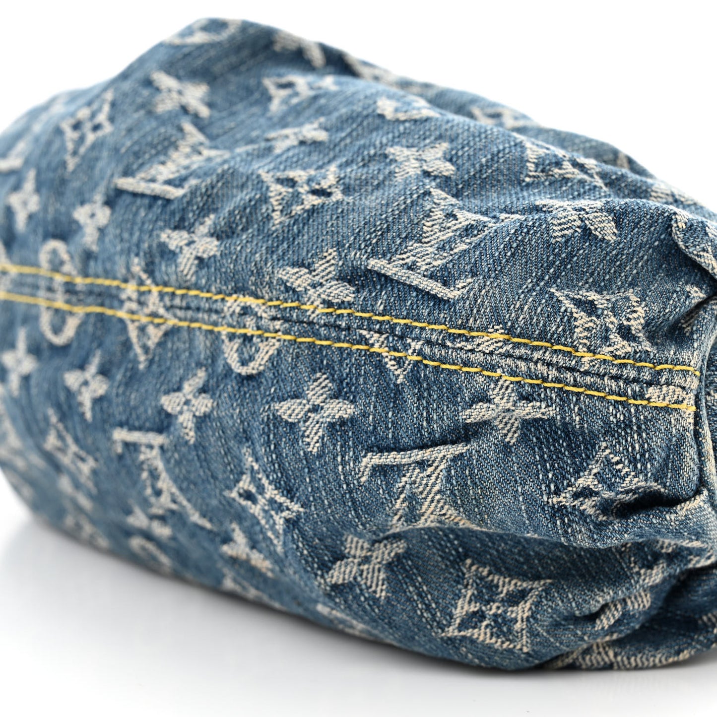 Monogram Denim Pleaty Blue