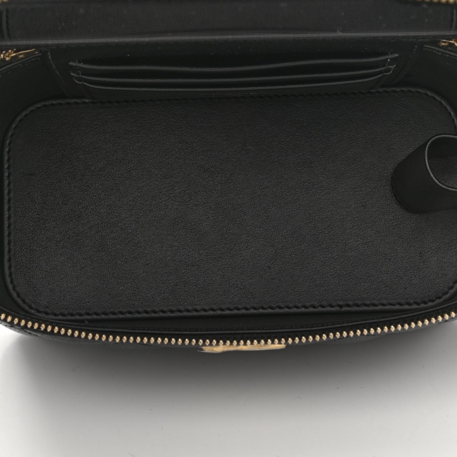 Chanel Shiny Caviar Quilted Pick Me Up Vanity Case Black 6 of 12