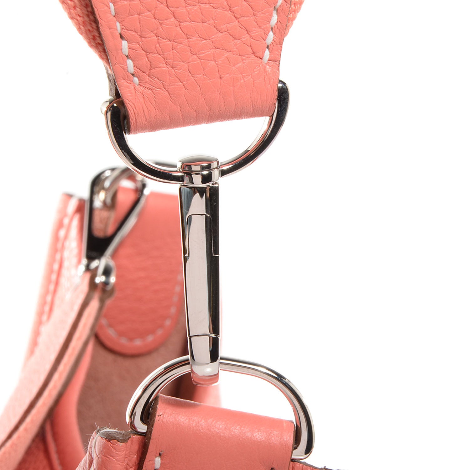 Hermes Taurillon Clemence Evelyne III PM Crevette 4 of 16