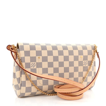 Louis Vuitton Damier Azur Favorite MM 3 of 11