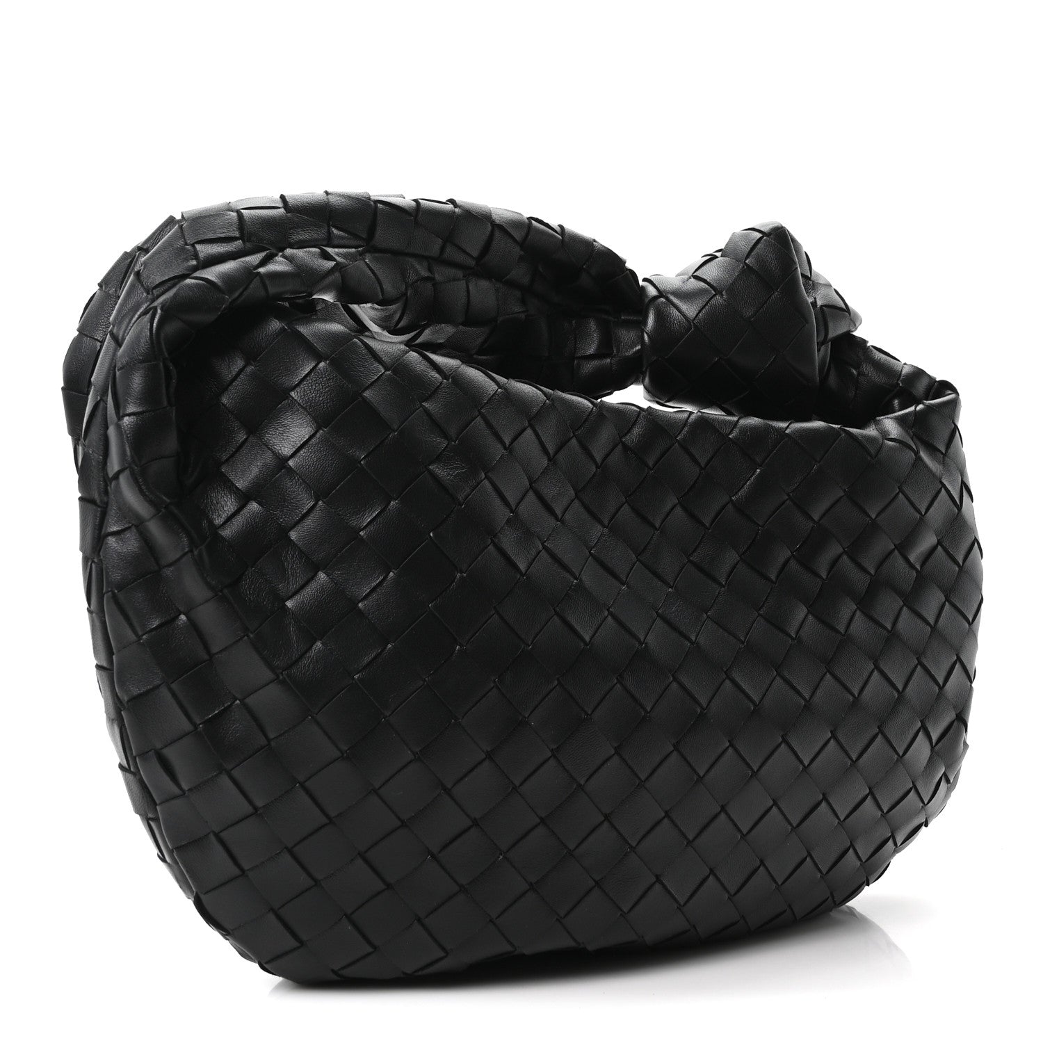 Bottega Veneta Nappa Intrecciato Teen Jodie Hobo Black 3 of 10