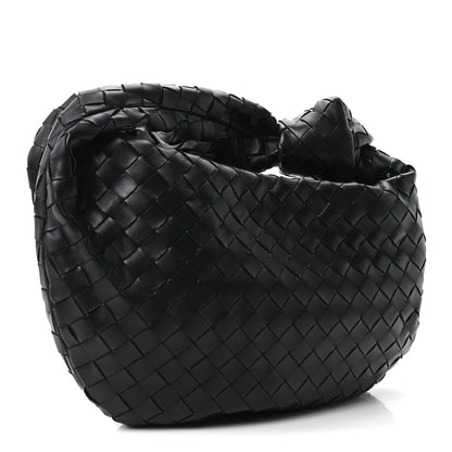 Bottega Veneta Nappa Intrecciato Teen Jodie Hobo Black 3 of 10