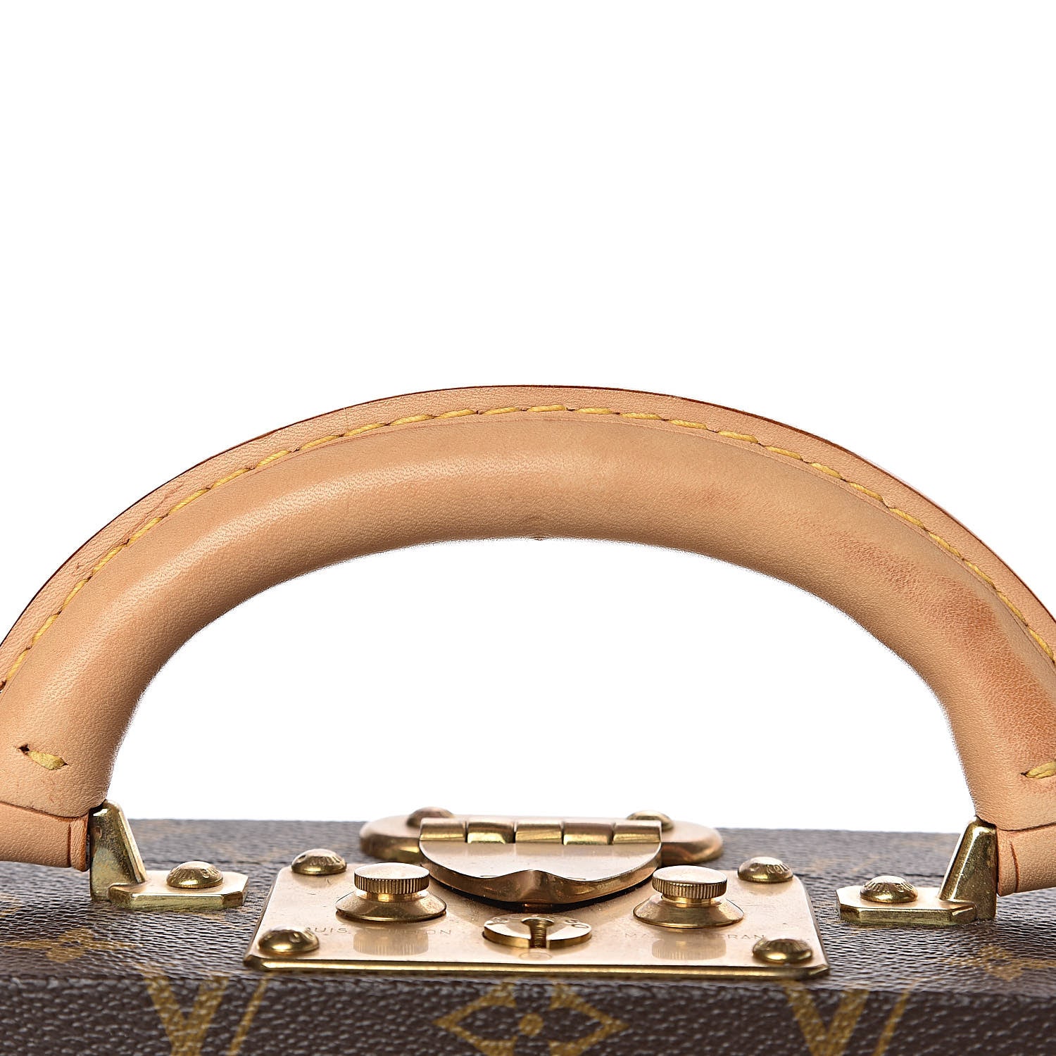 Louis Vuitton Monogram Jewellery Case Hard Trunk 8 of 22