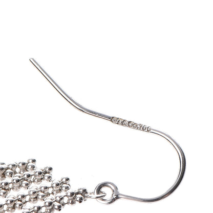 Tiffany 18K White Gold Fringe Earrings 4 of 4