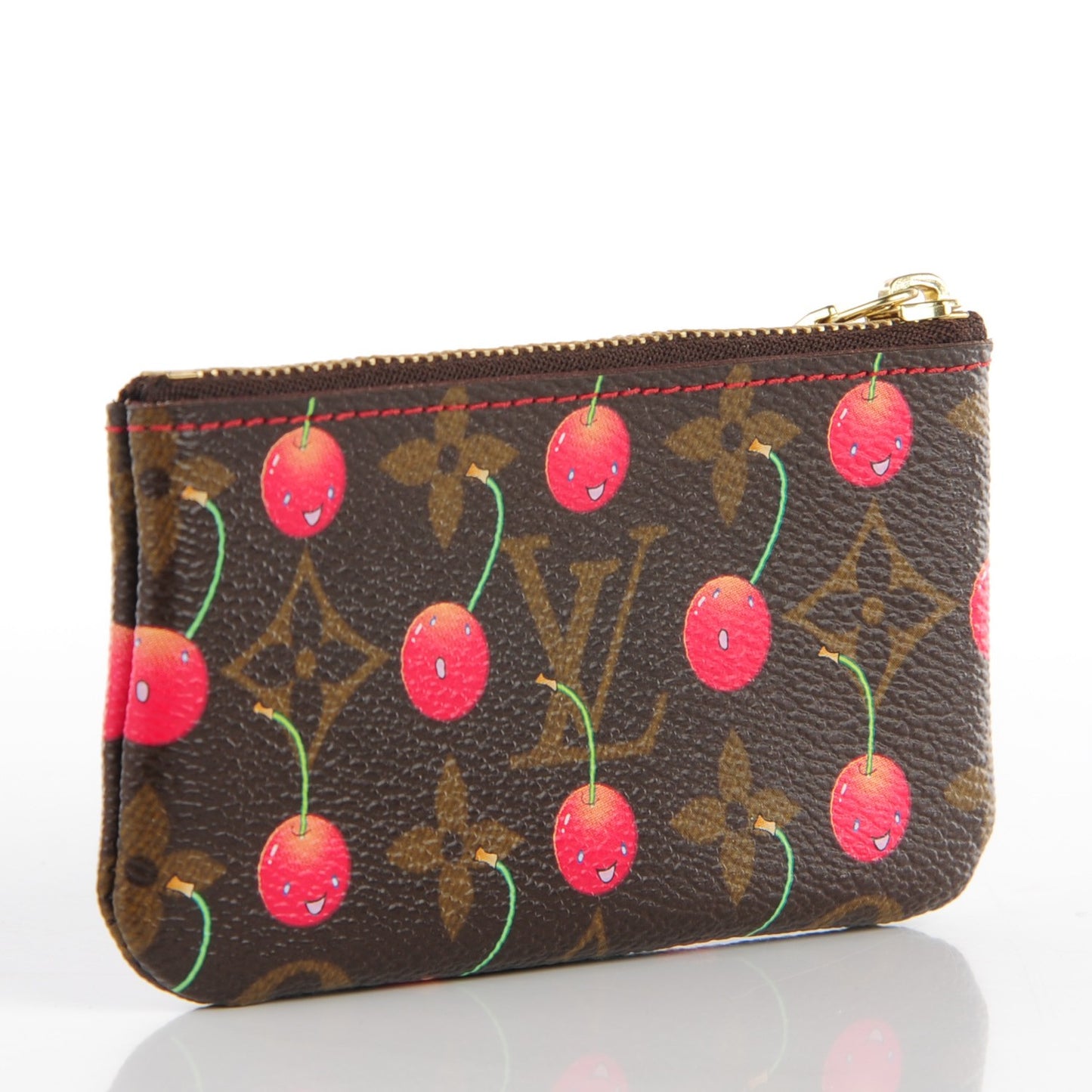 Monogram Cerises Key Pouch