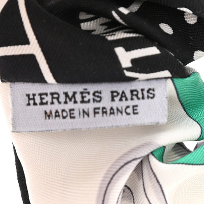 Hermes Silk Claudia Scrunchie 4 of 4