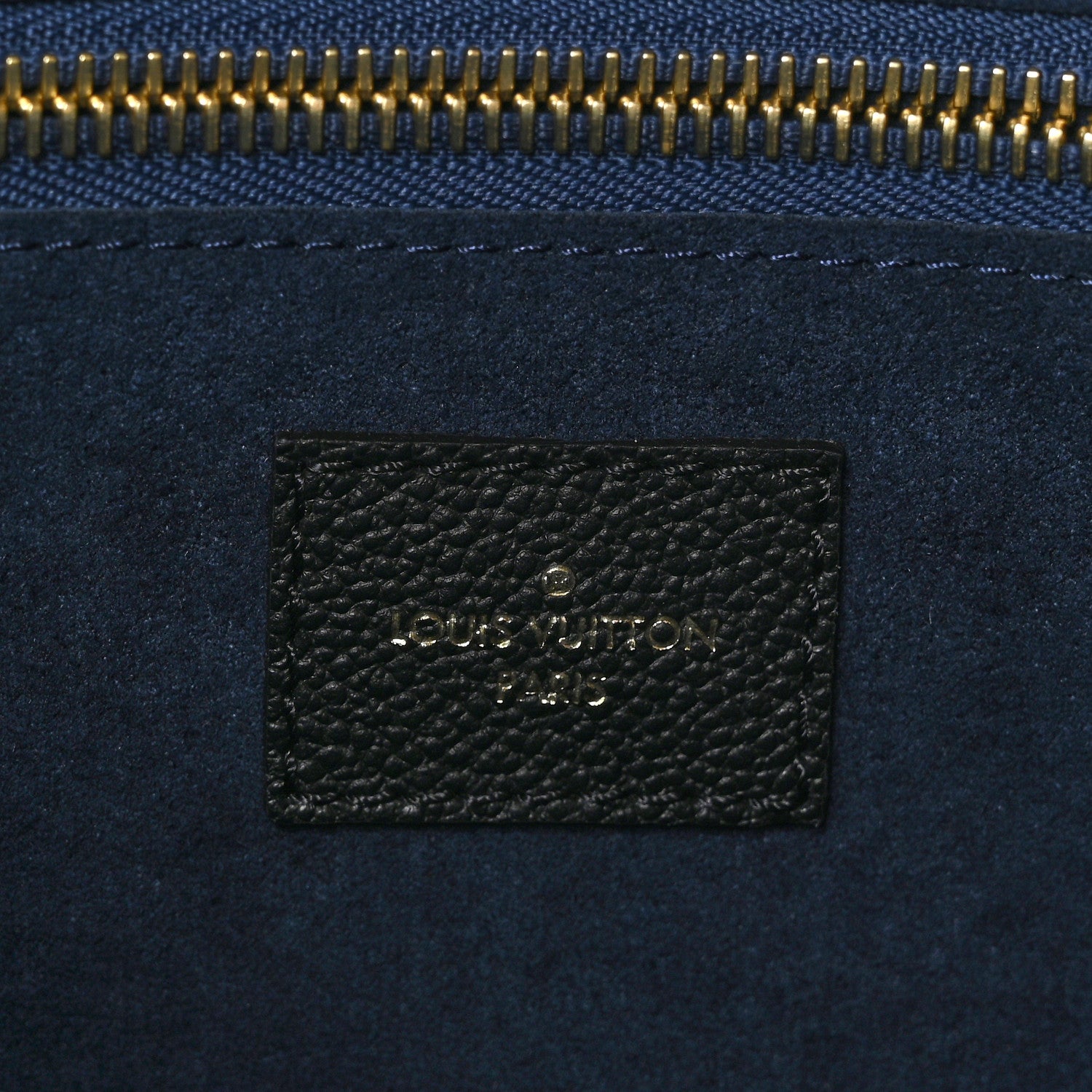 Louis Vuitton Empreinte Monogram Giant Neverfull MM Black 7 of 10