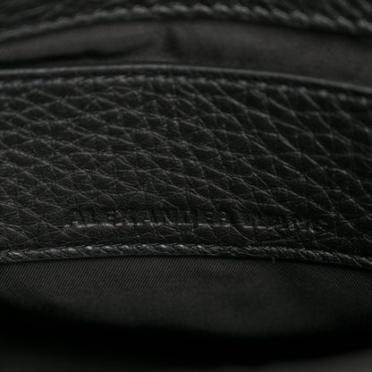 Alexander Wang Pebbled Lambskin Rockie Black Pale Gold Hardware 6 of 14