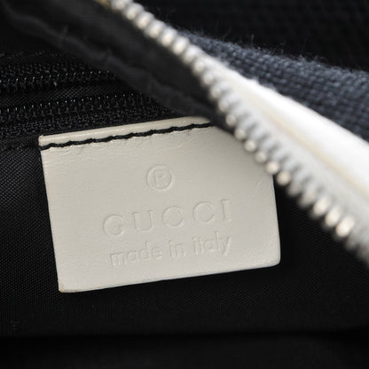Gucci Canvas GG Hobo Black White 6 of 12
