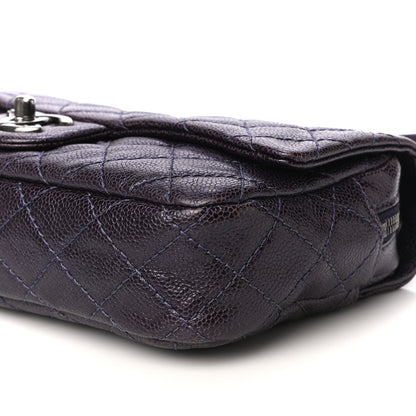Chanel Caviar Quilted Jumbo Easy Flap Purple 10 of 11