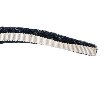 Gucci Denim Monogram Headband 8 of 9