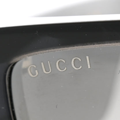 Gucci Acetate Rectangular Sunglasses GG0516S Black 7 of 8