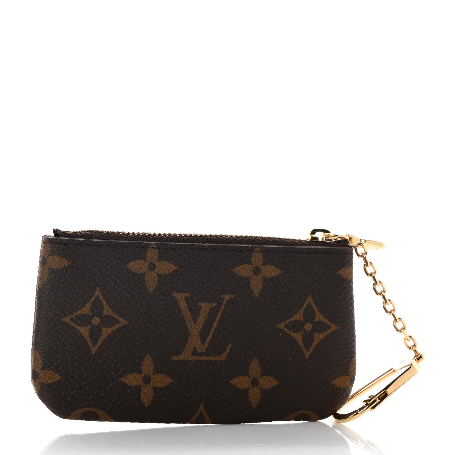 Louis Vuitton Monogram 2022 Christmas Animation Paris Key Pouch Pink 3 of 8