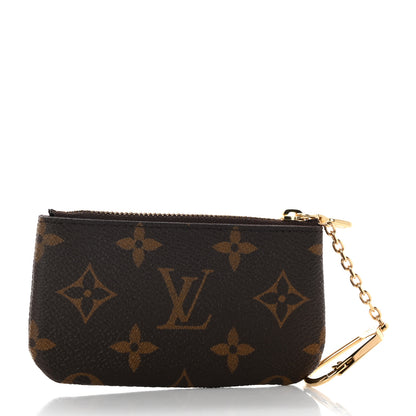 Louis Vuitton Monogram 2022 Christmas Animation Paris Key Pouch Pink 3 of 8
