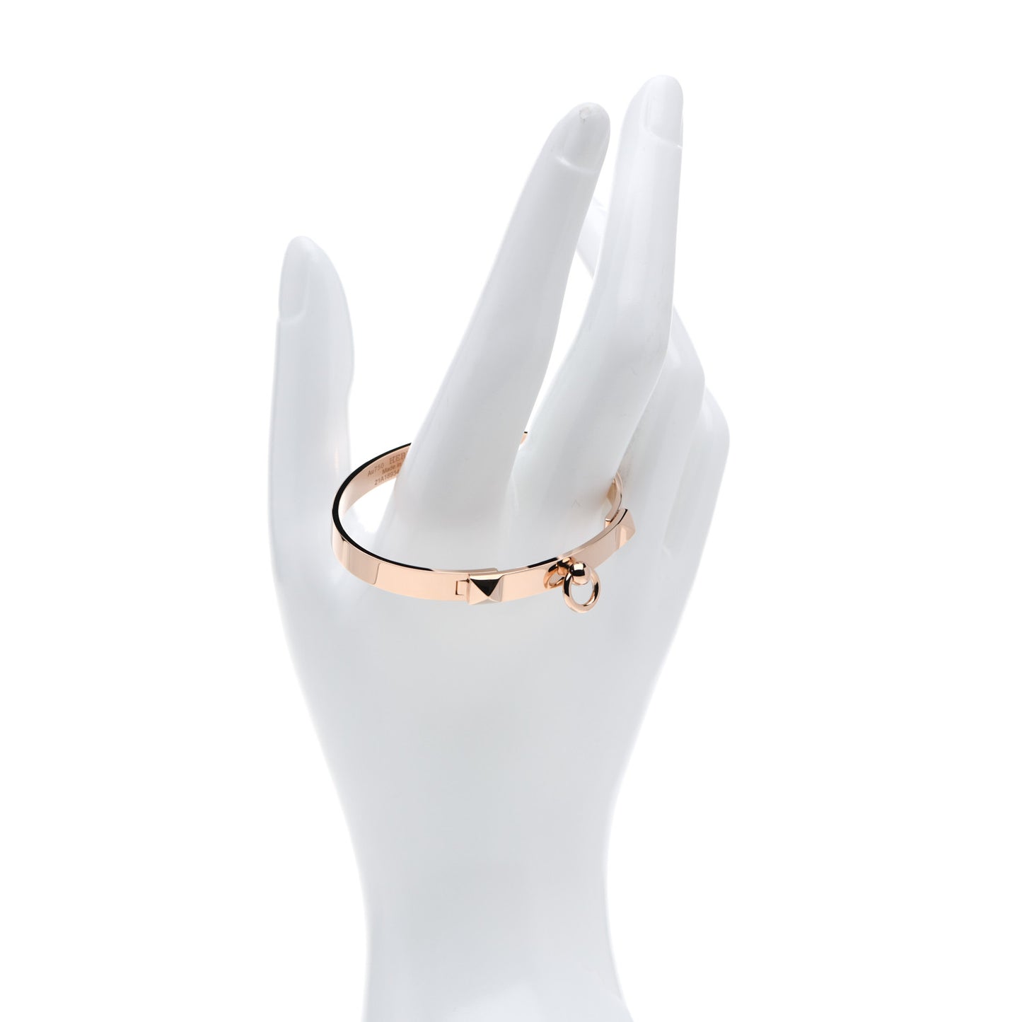 18K Rose Gold PM Collier De Chien Bracelet SH