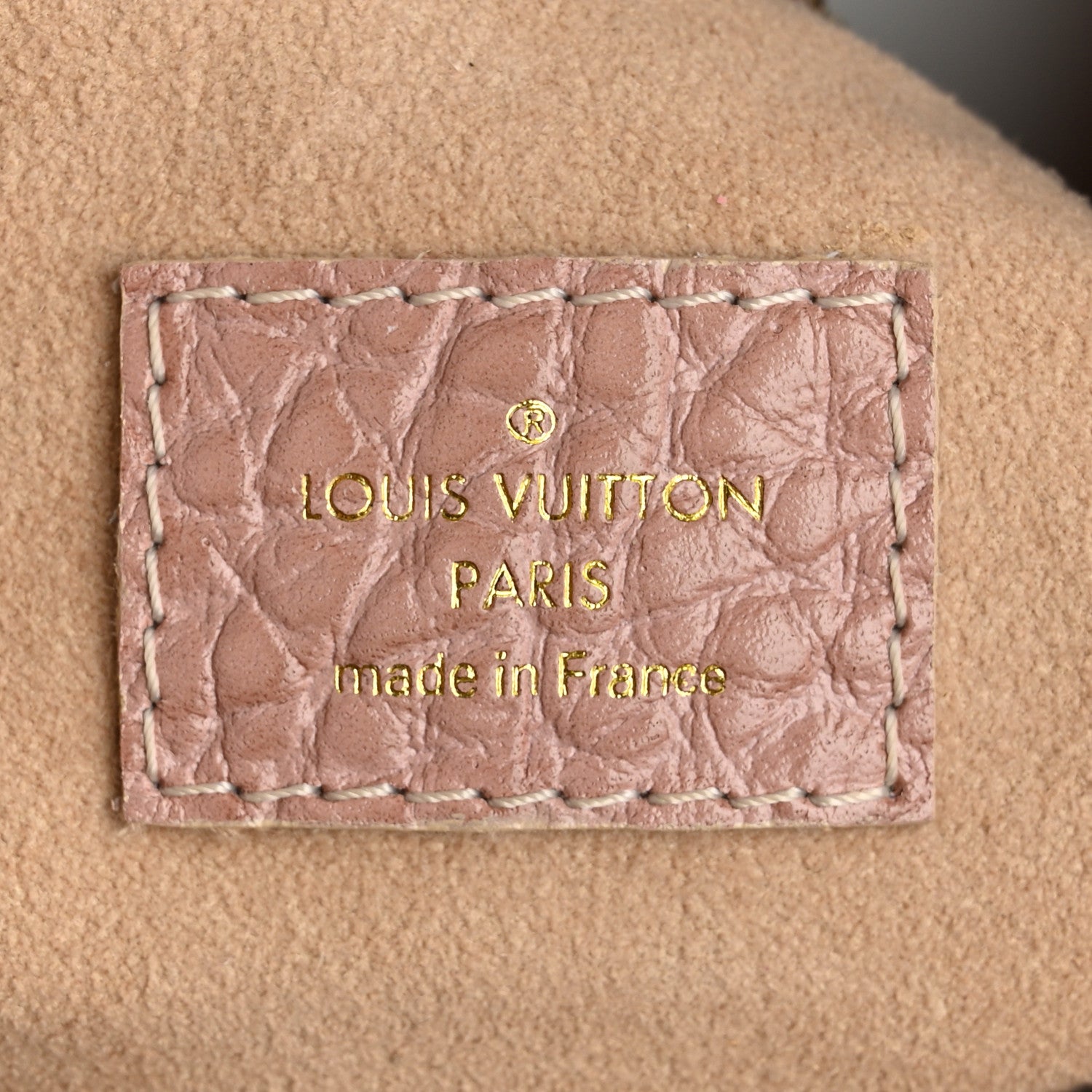 Louis Vuitton Monogram Denim Slightly Rose 6 of 10