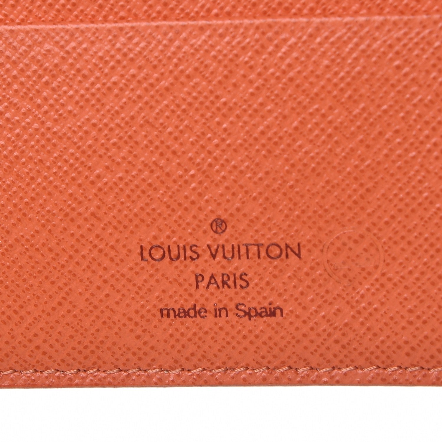 Louis Vuitton Monogram Multicolor Insolite Wallet White Orange 6 of 7