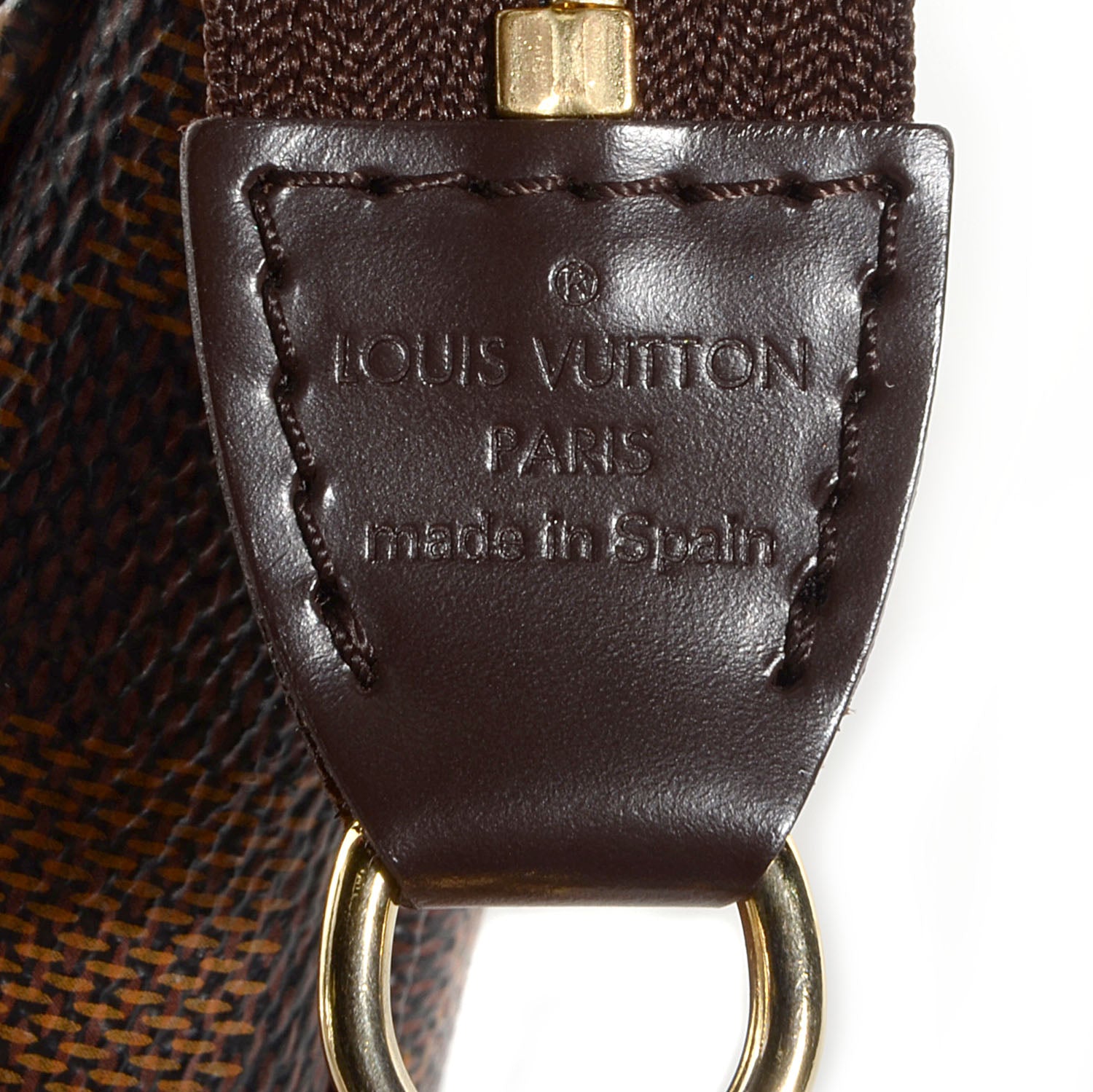Louis Vuitton Damier Ebene Pochette Accessories NM 7 of 7