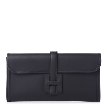 Hermes Swift Jige Elan 29 Clutch Bleu Indigo 1 of 10