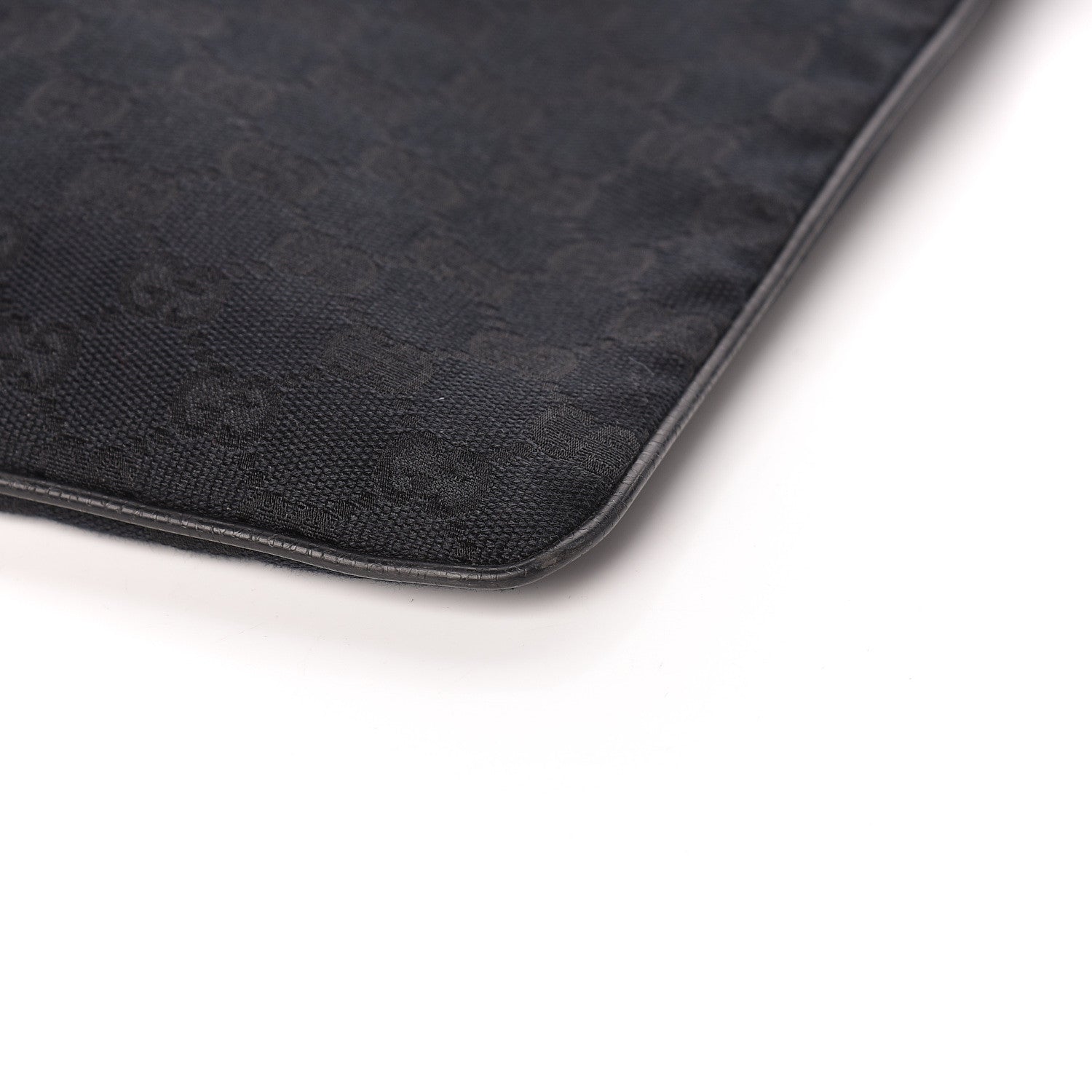 Gucci Monogram Web Small Flat Messenger Bag Black 6 of 11