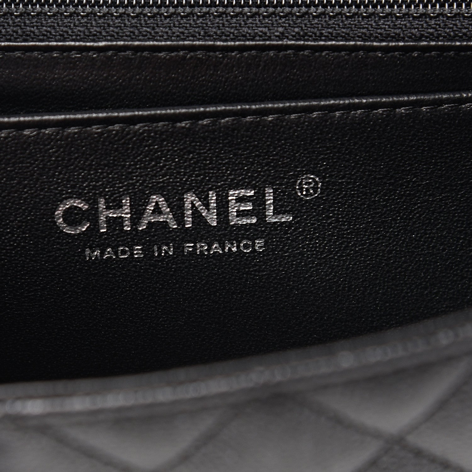 Chanel Iridescent Caviar Quilted Mini Rectangular Flap Black 5 of 10