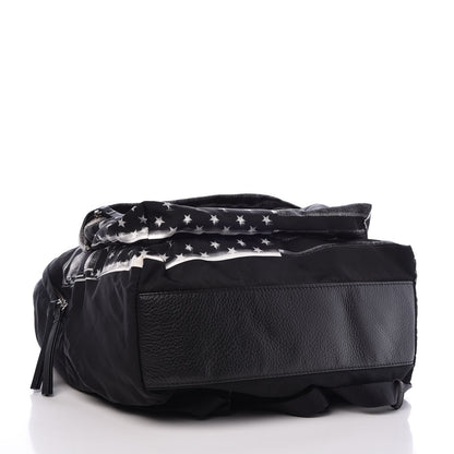Givenchy Nylon Calfskin Flag Print Backpack Black 4 of 6