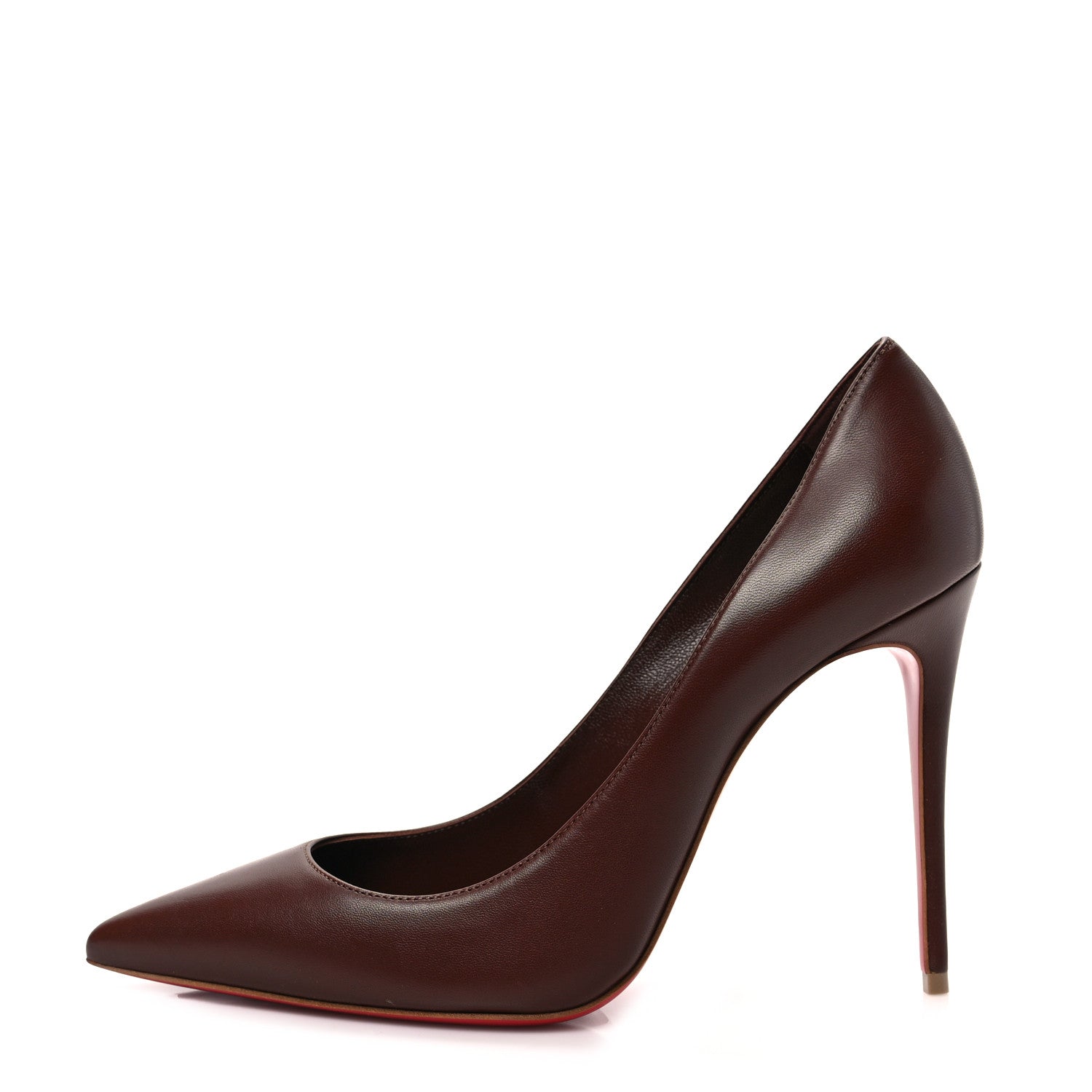 Christian Louboutin Nappa Kate 100 Pumps 38.5 Nude 7 1 of 8