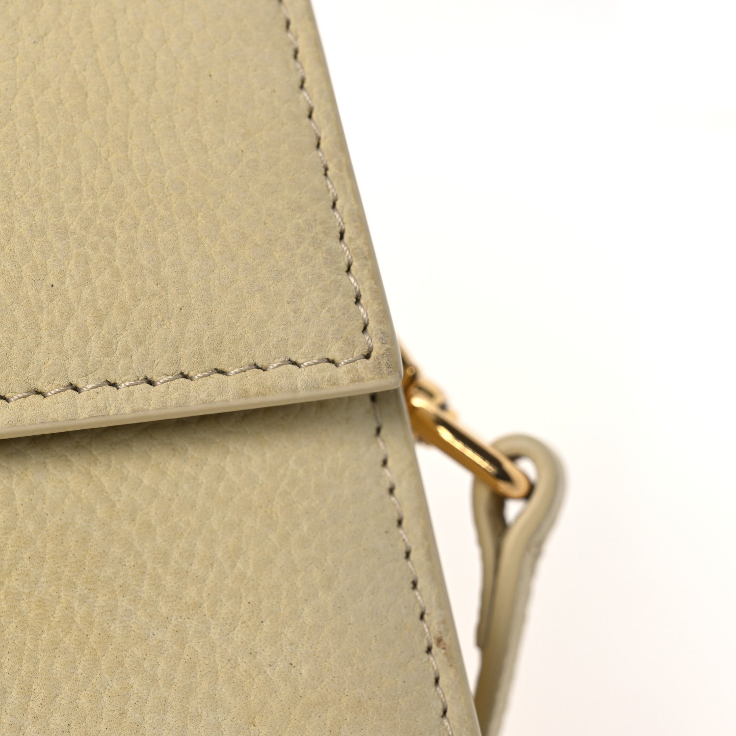 Jacquemus Grained Calfskin Le Grand Bambino Light Yellow 13 of 15