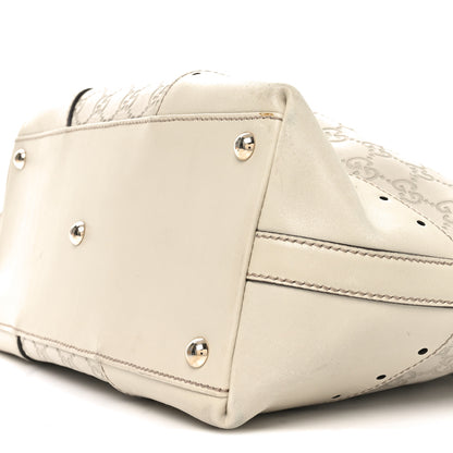 Gucci Guccissima Large Punch Tote Ivory 10 of 10