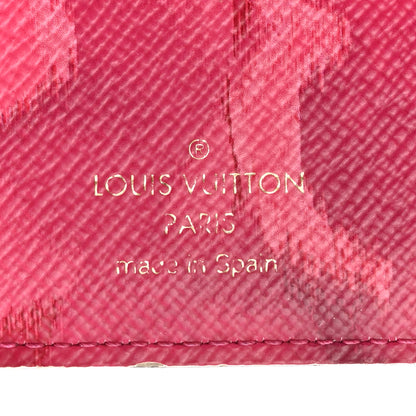 Louis Vuitton Monogram Articles de Voyage Ikat Insolite Wallet Rose Indien 7 of 13