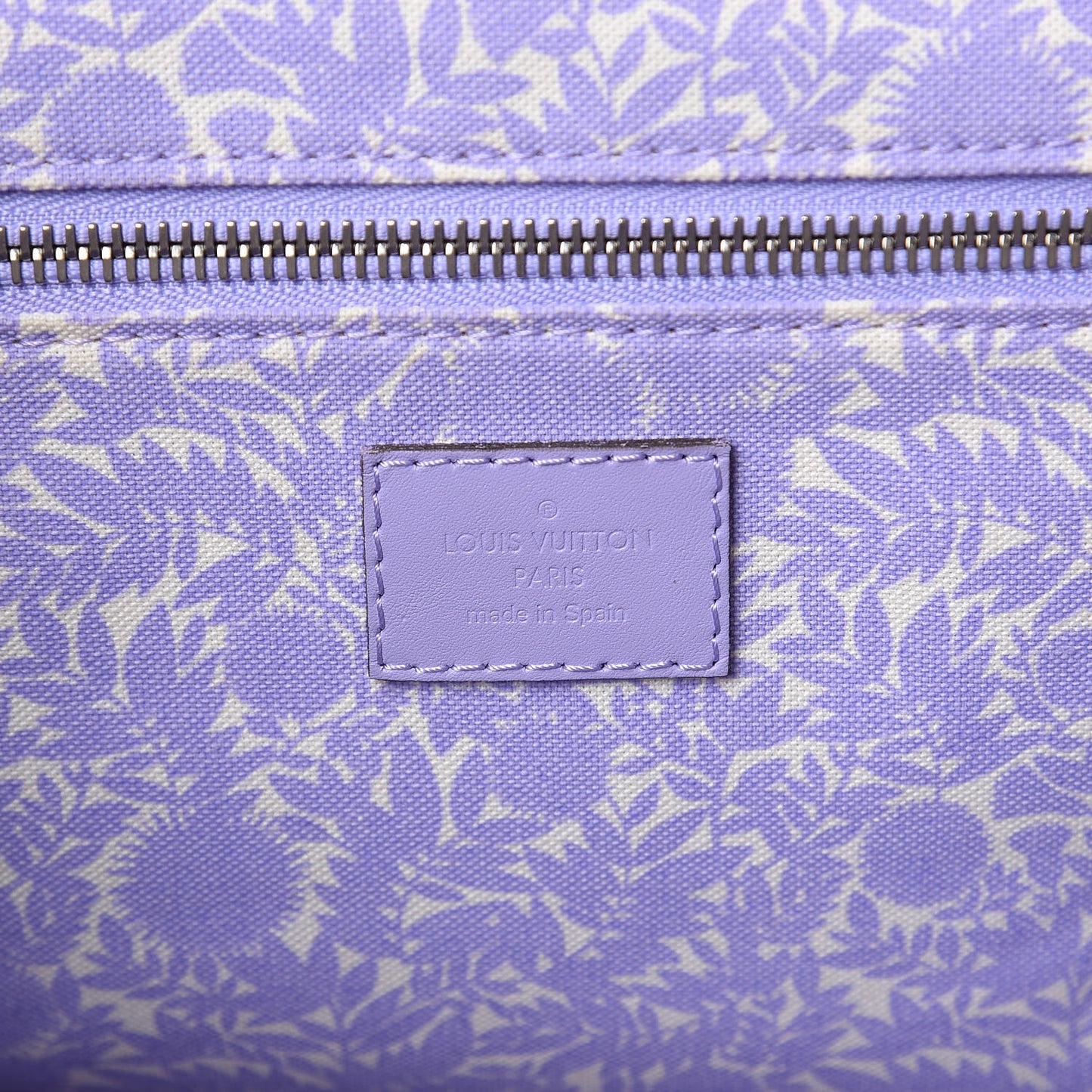 Toile Articles de Voyage Cabas MM Lilac