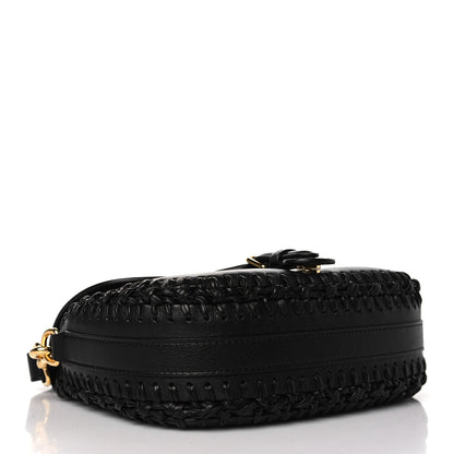 Christian Dior Grained Calfskin Medium Whipstitched Bobby Bag Black 4 of 9