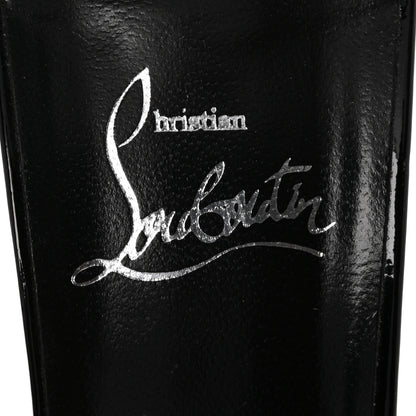 Christian Louboutin Patent Loo 130 Platform Sandals 40.5 Black 7 of 8