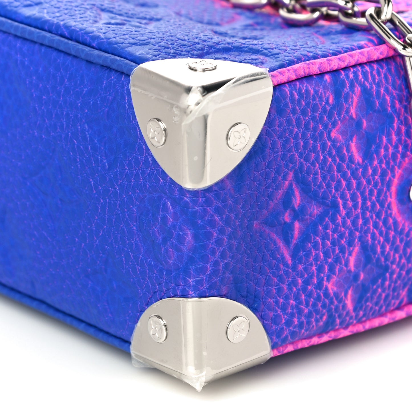 Taurillon Illusion Mini Soft Trunk Bleu Rose