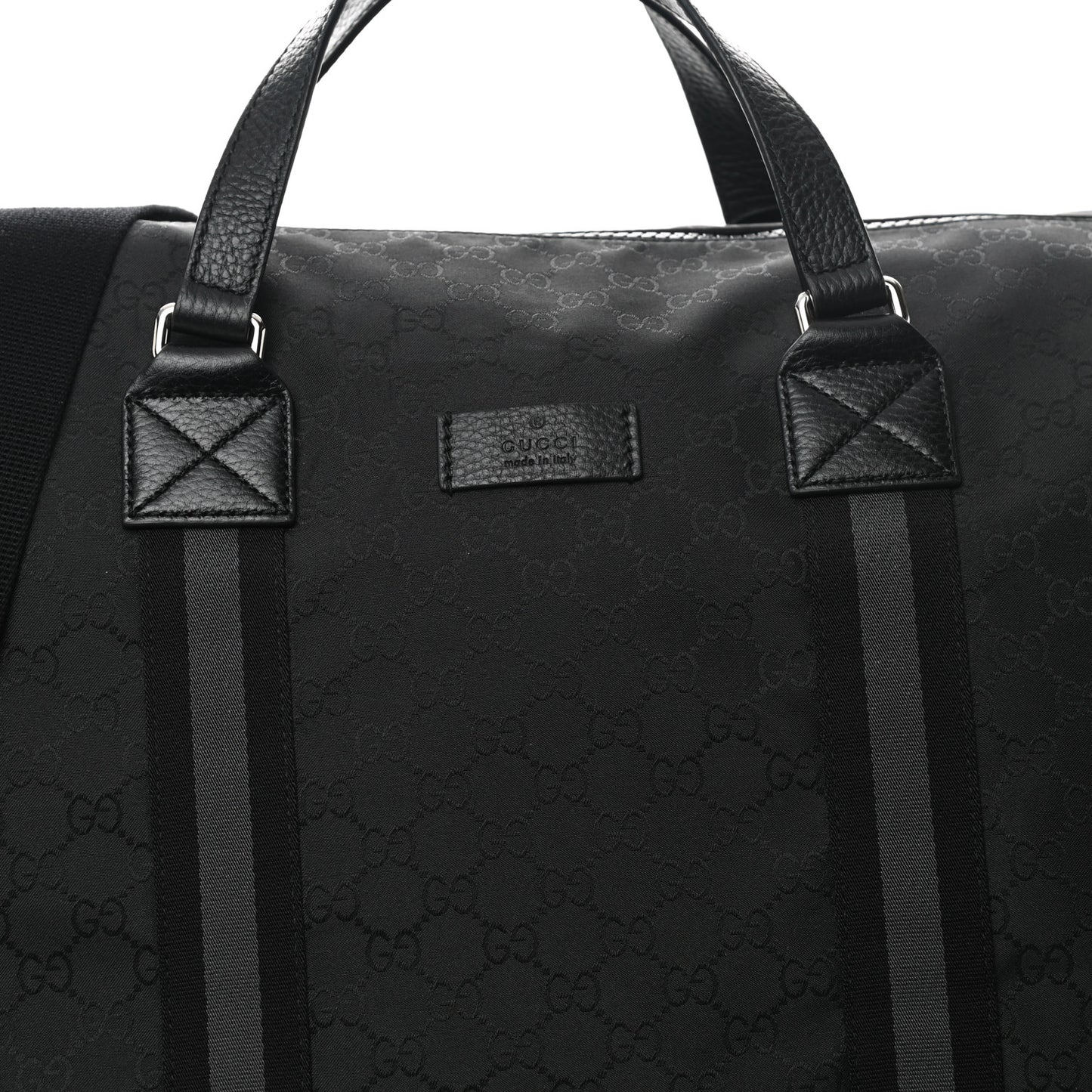 Nylon Monogram XL Duffle Bag Black